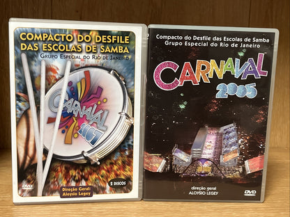 Portuges carnival dvd Rio De Janeiro , All Regions (DVD, 3 Discs)