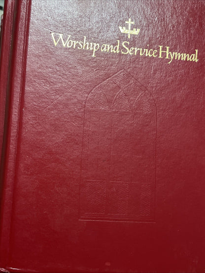 Worship and Service Hymnal: Red by Hope Publishing (repr 2001)
