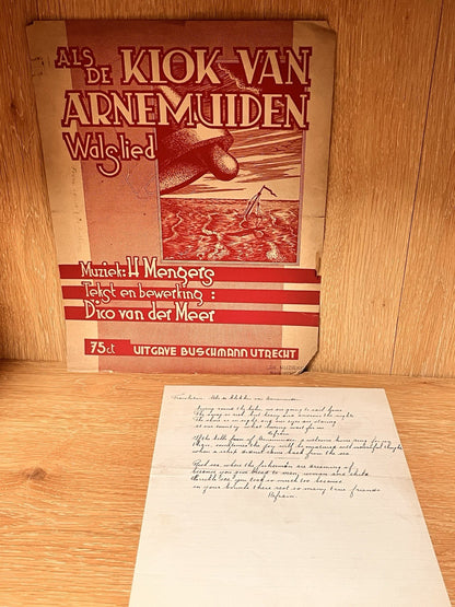 ALS DE KLOK VAN ARNEMUIDEN Walglied 1948