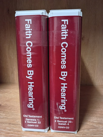 Faith Comes By Hearing -The Bible Old Testament Gene 1- 2 Samuel To Isiah 4 CDs 