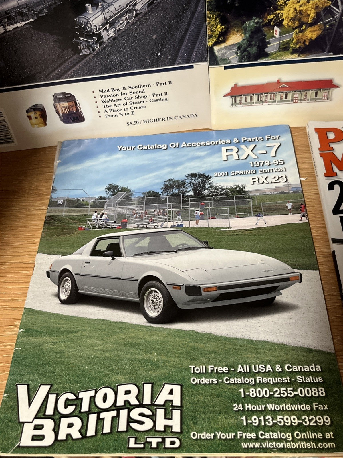 5x Popular Mechanics 20 Bold Idea, N-Scale, Catalog Of Accessorie Parts For RX-7