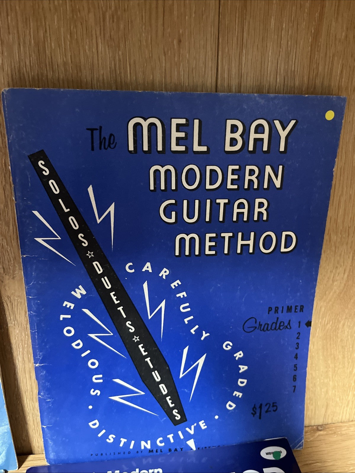 Mel Bay’s Guitar books Lot of 4 Guitar Studies and Modern Method