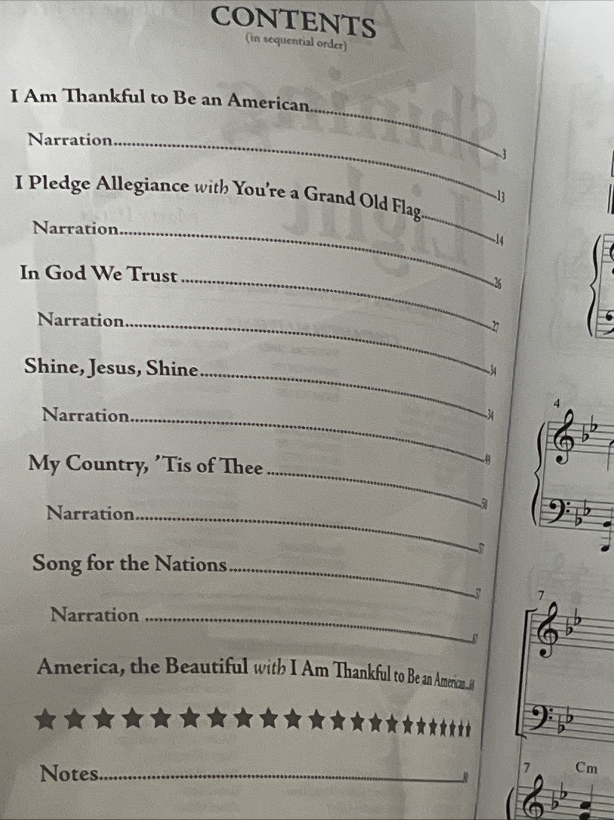 Lot of 6 A Shining Light : A Musical Tribute to Freedom Book Marry Parks