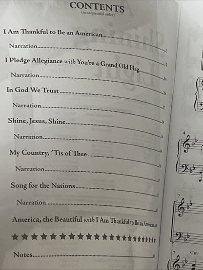 Lot of 6 A Shining Light : A Musical Tribute to Freedom Book Marry Parks