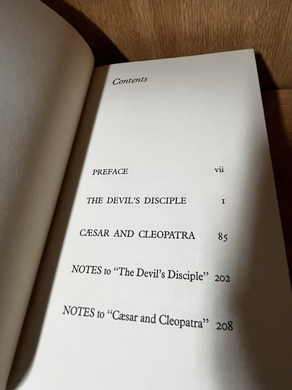 Two Plays for Puritans (The Devil's Disciple & Caesar and Cleopatra) 1966