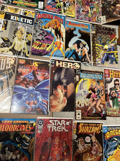 Comic Book Mystery Lot 48 Mixed Marvel DC VF+/NM No Duplicates Bulk