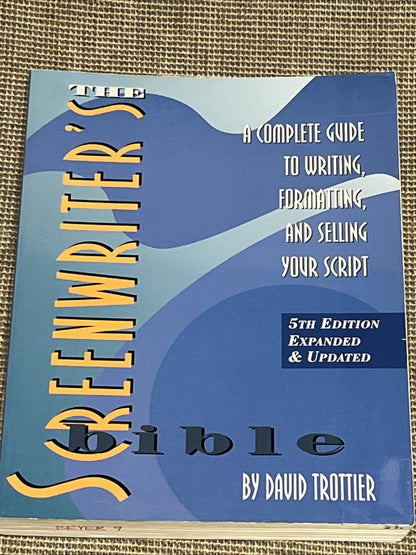 Lot of 5 The Screenwriter's Bible: A Complete Guide to Writing,Formatting 5th Ed