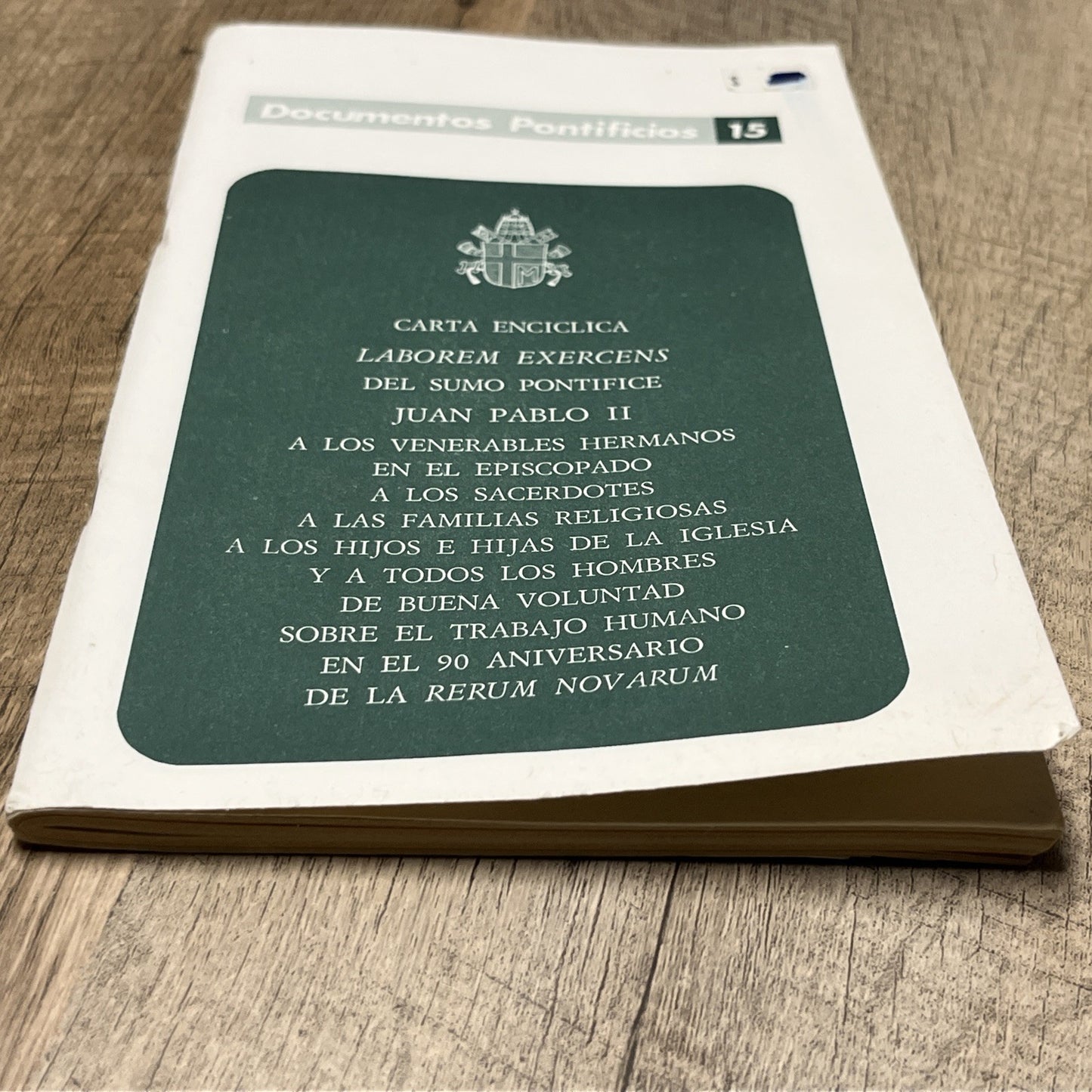 Documentos Pontificios 15  ( 105 Paginas Usado)