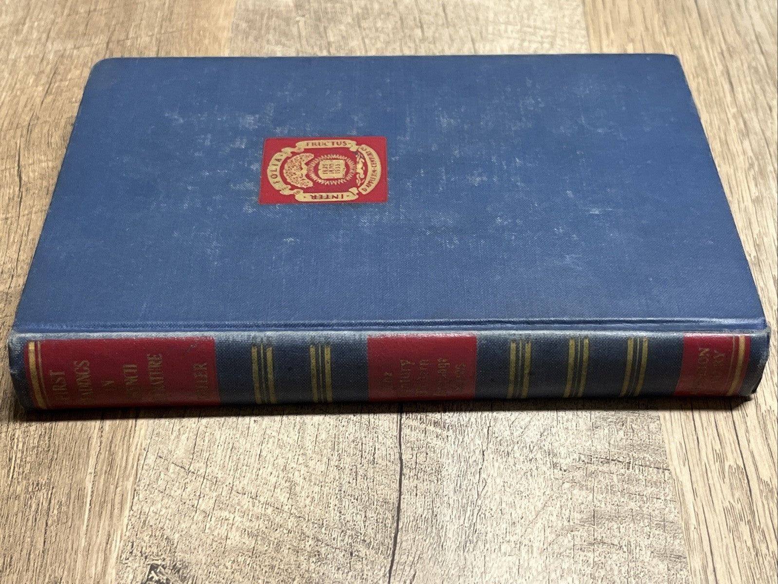 First Readings in French Literature 1st Edition by Minnie M. Miller 1940
