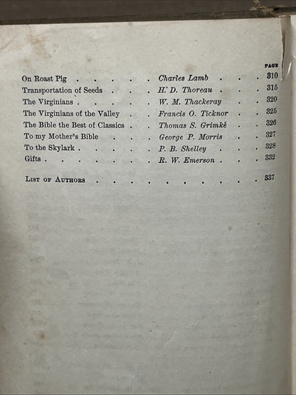 MCGUFFEY'S NEW FIFTH READER SELECTED AND ORIGINAL By William H.