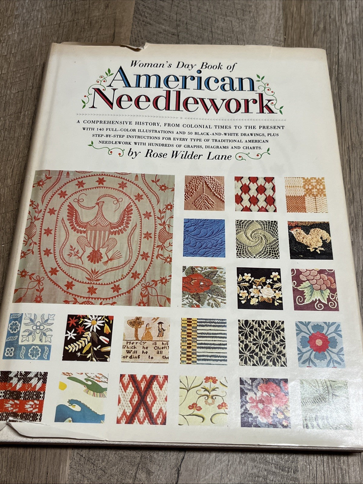 Woman's Day Book of American Needlework Patterns And Instructions 1963