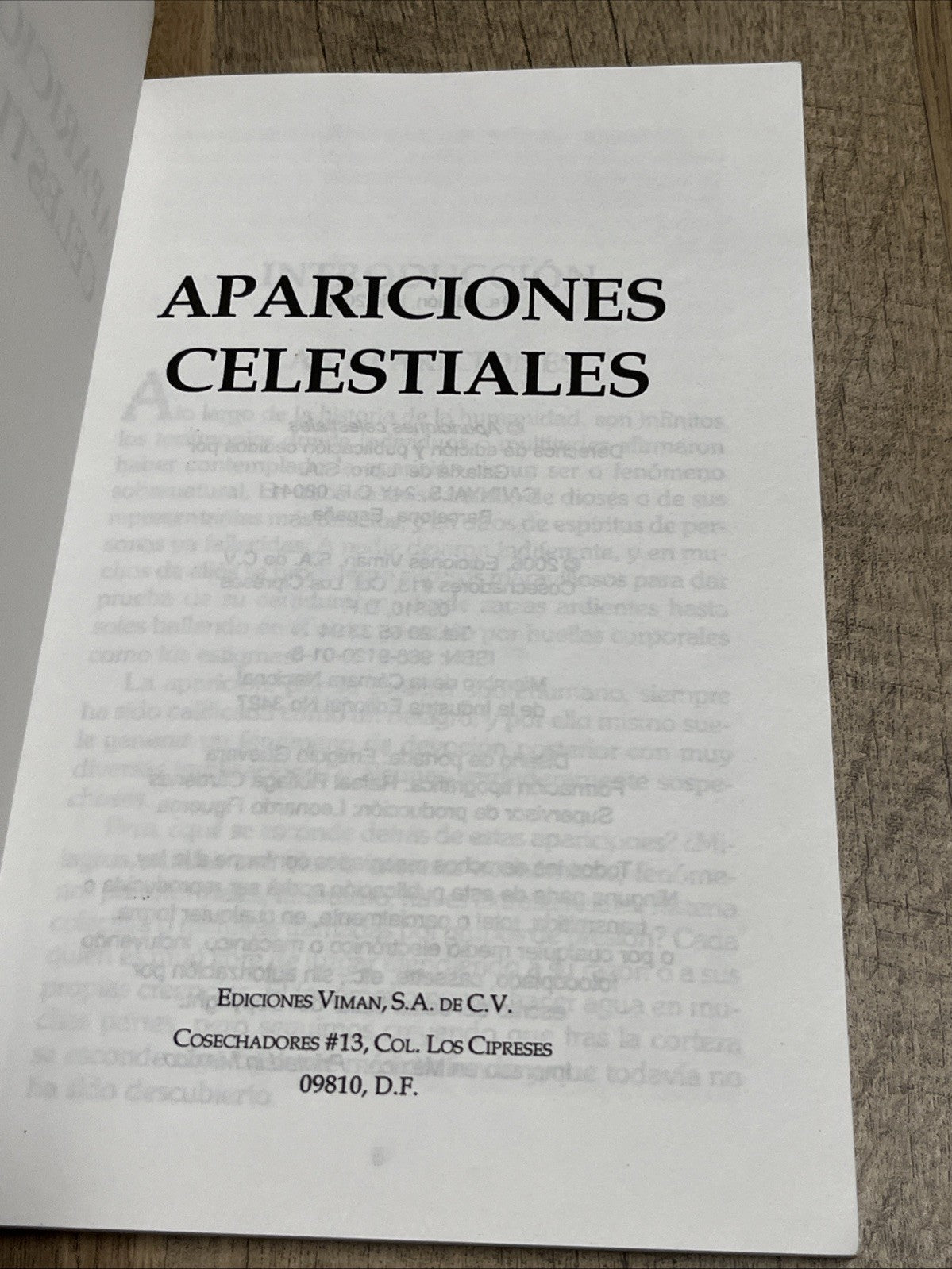 Apariciones Celestiales Libro Nuevo en Espanol Manifestaciones Divinas y Mas
