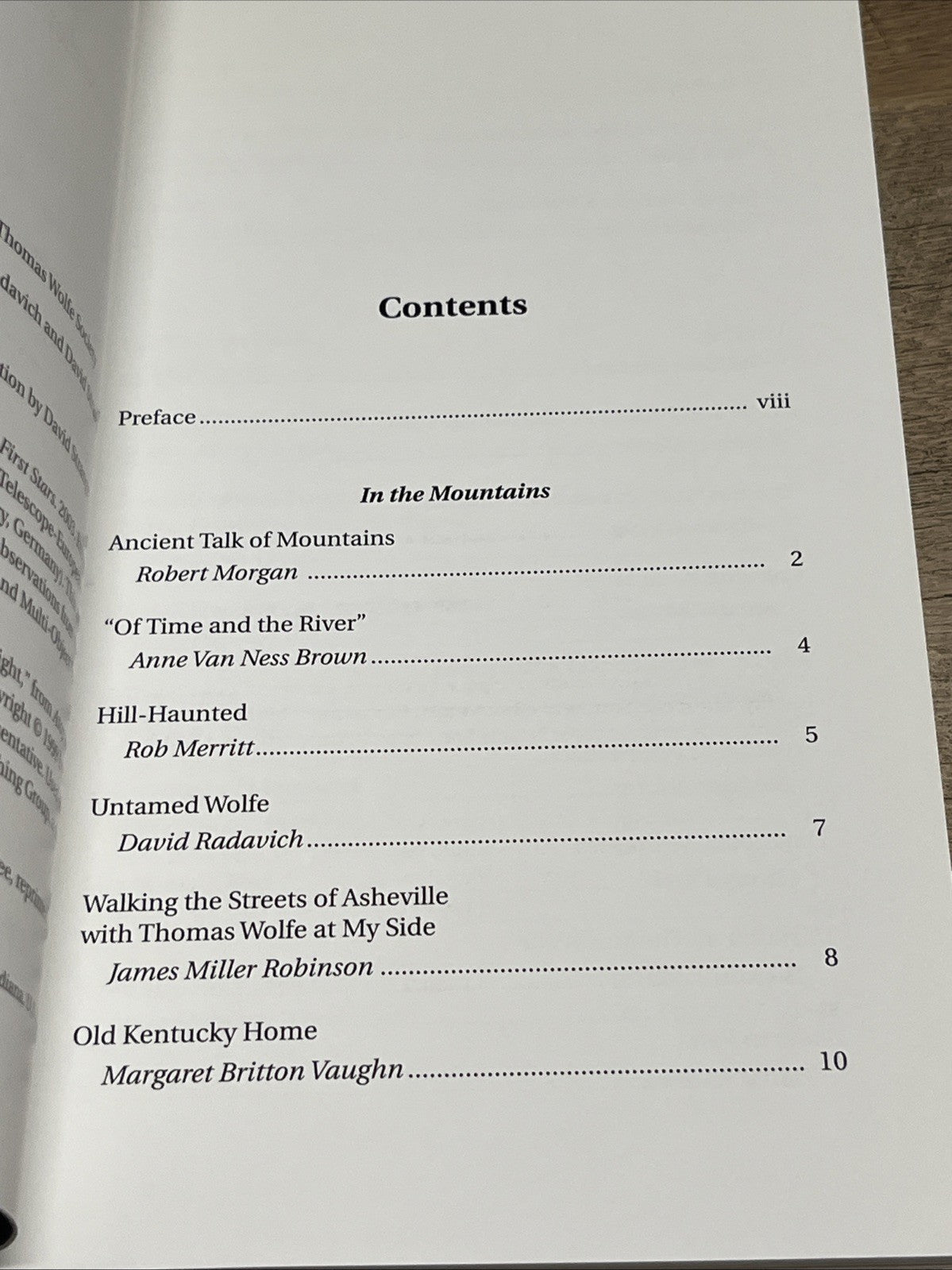 Magic Again Selected Poems on Thomas Wolf