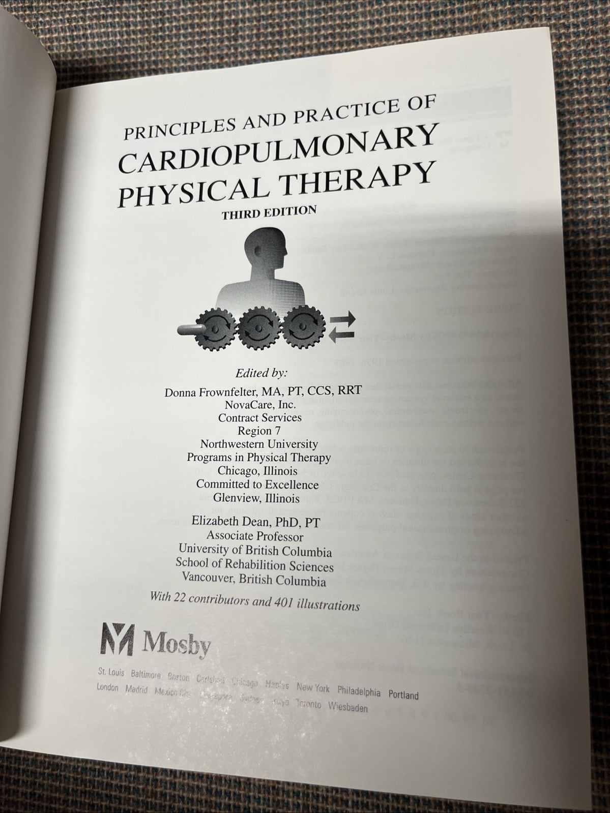 Principles & Practice of Cardiopulmonary Physical Therapy & Clinical Case Study