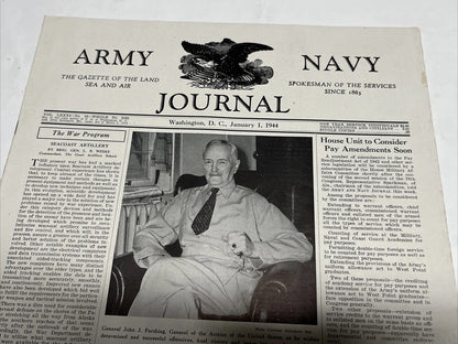 Army & Navy Journal  Washington DC January 1st 1944 ( Vol 81 _No 18 )