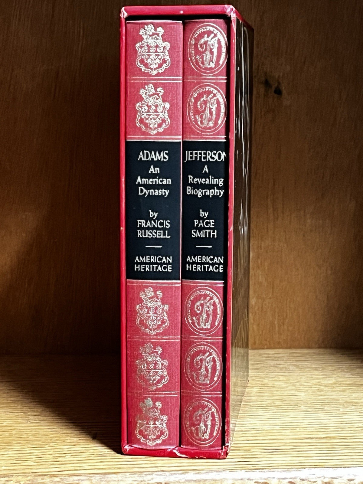 Adams An American Dynasty Jefferson A Revealing Biography HC 2 Book Box Set 1976
