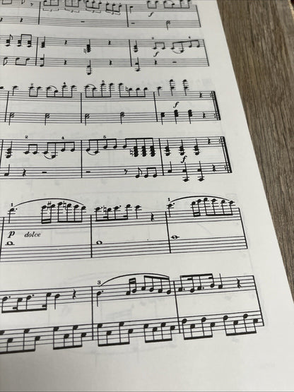 Ruhlman's Sonatina Opus 17 For One Piano,Four Hands By Weekly & Arganbright 1987