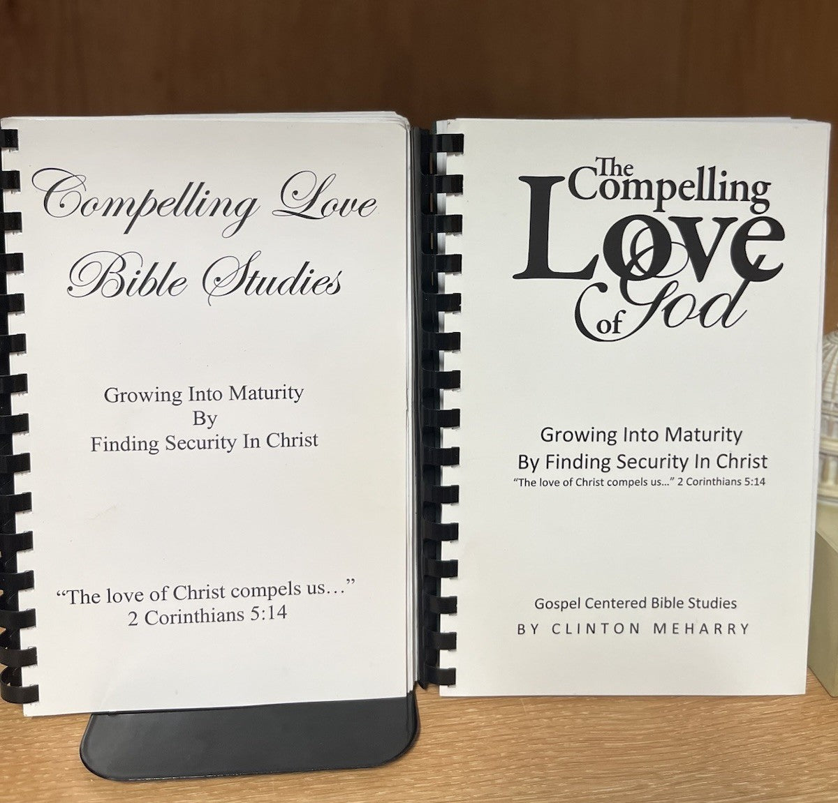 Growing into maturity by finding security in christ Lot Of 2 Clinton Meharry