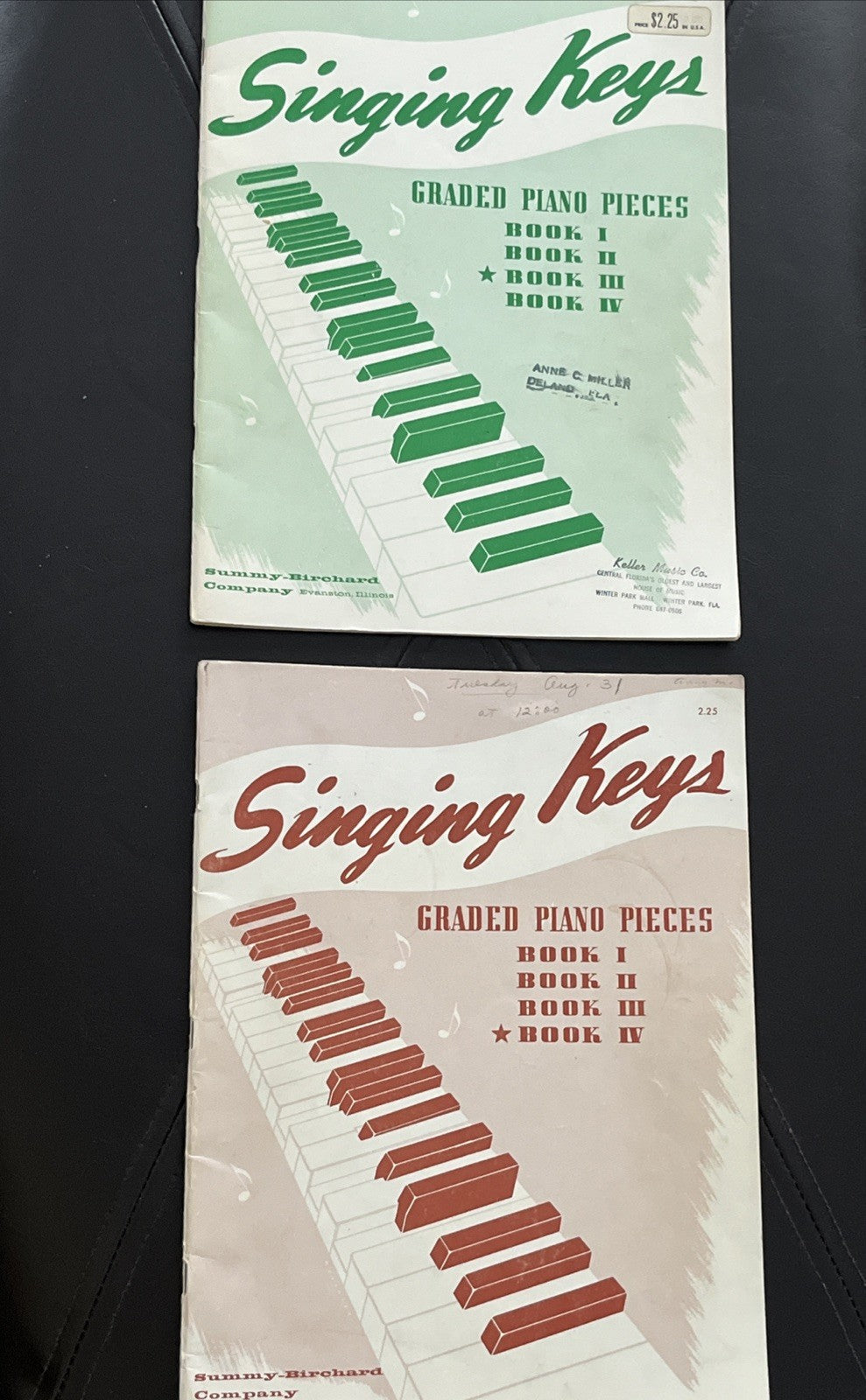Singing Keys Graded Piano Pieces Book 3 and 5  ( 1946 / 1947 )