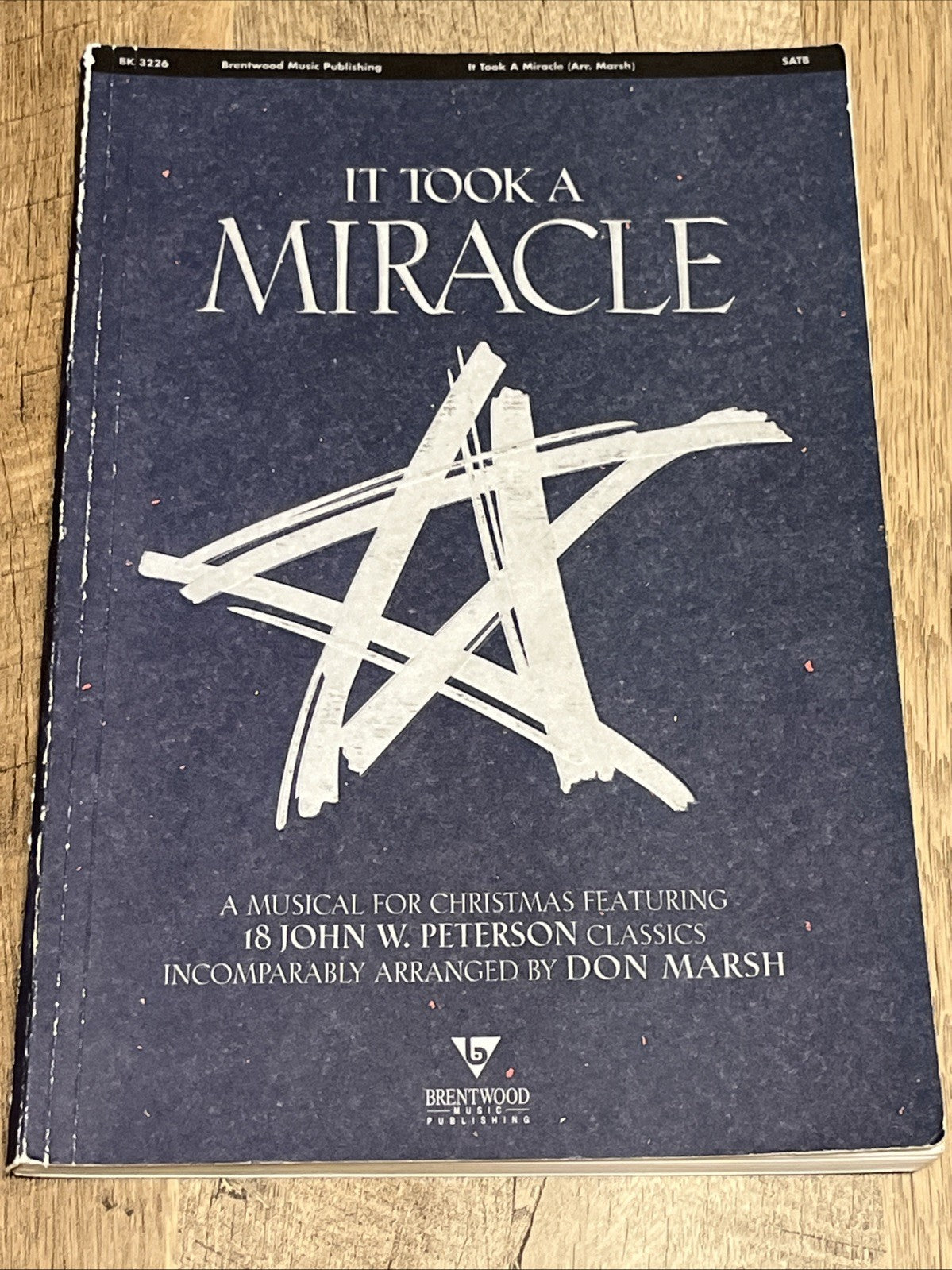 Lot Of 10 It Took A Miracle 18 John W Peterson Classics A Musical For Christmas