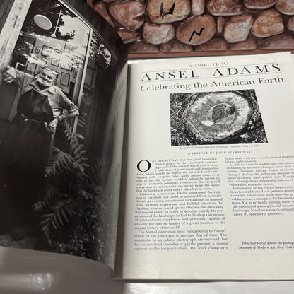 1989 A TRIBUTE TO ANSEL ADAMS SOFTCOVER BOOK BY - K 274