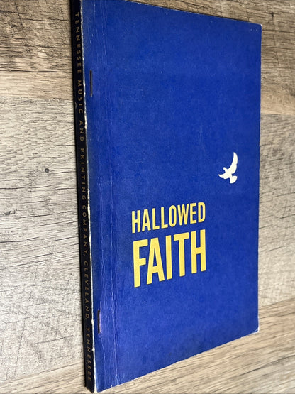 Hallowed Faith - 1966 Softcover Songbook by Connor B. Hall and Jimi Hall