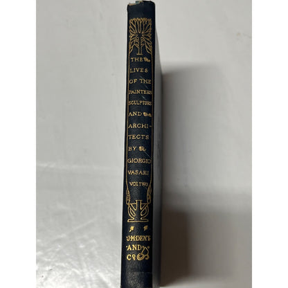 The Lives Of The Painters Sculptors and Architects Volume 2 Giorgio Vasari 1900s