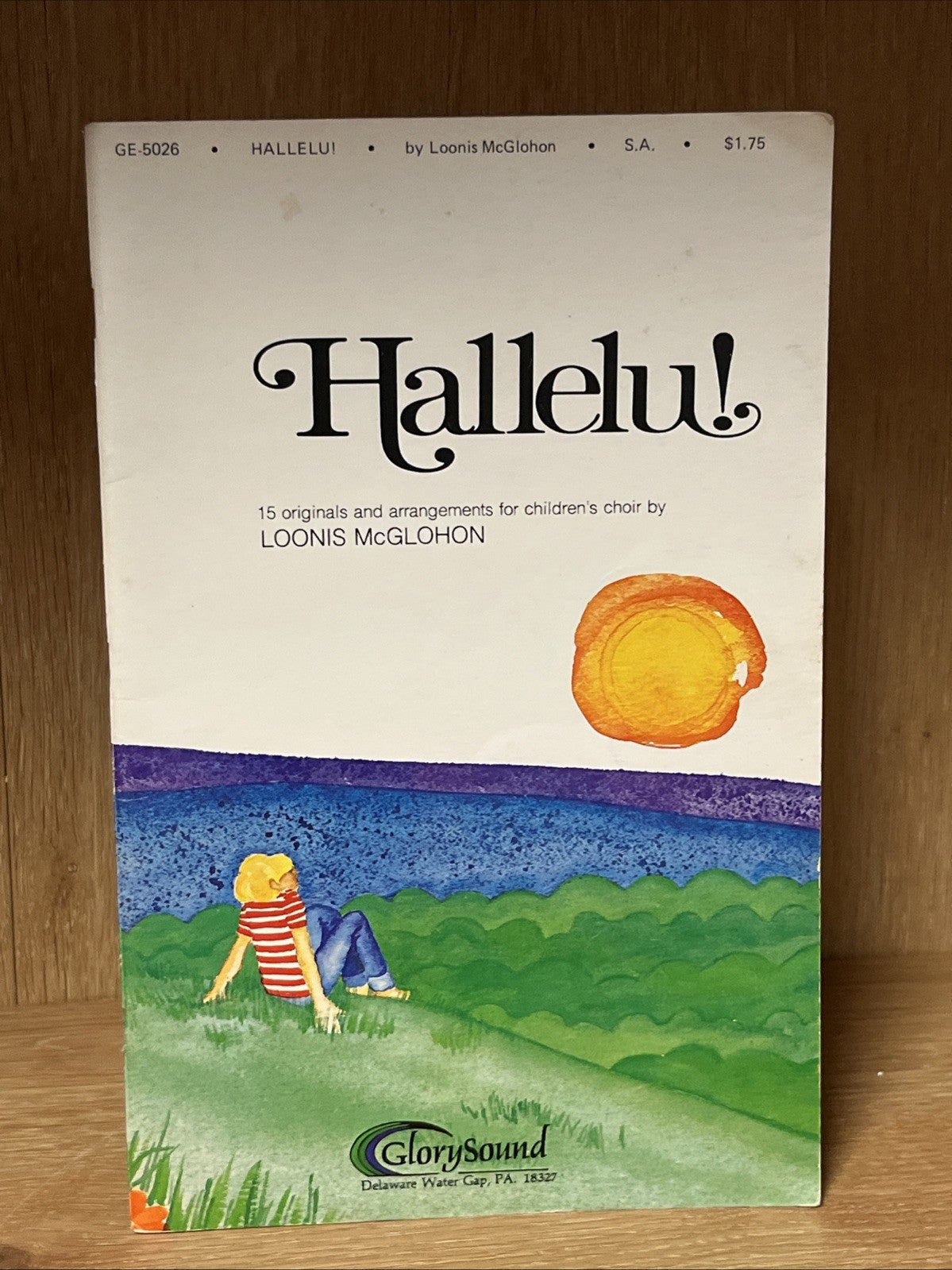 HALLELU! CHILDRENS CHOIR SHEET MUSIC WORSHIP SONGBOOK GLORYSOUND 1977