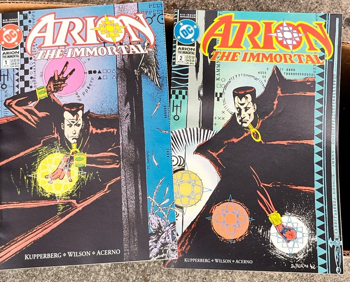 ARION THE IMMORTAL DC Comic issues #1 #2 lot of 20