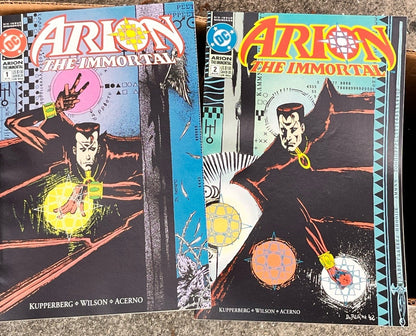 ARION THE IMMORTAL DC Comic issues #1 #2 lot of 20