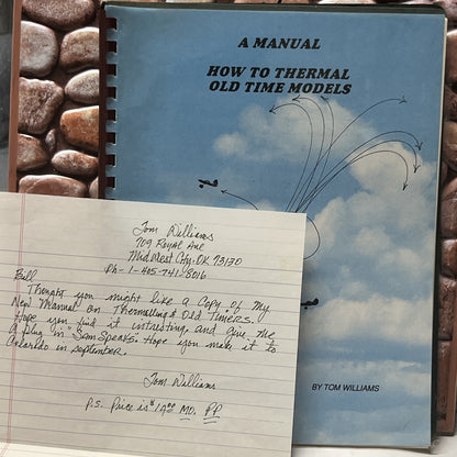 A Manual How to Thermal Old Time Models Tom Williams (1970)