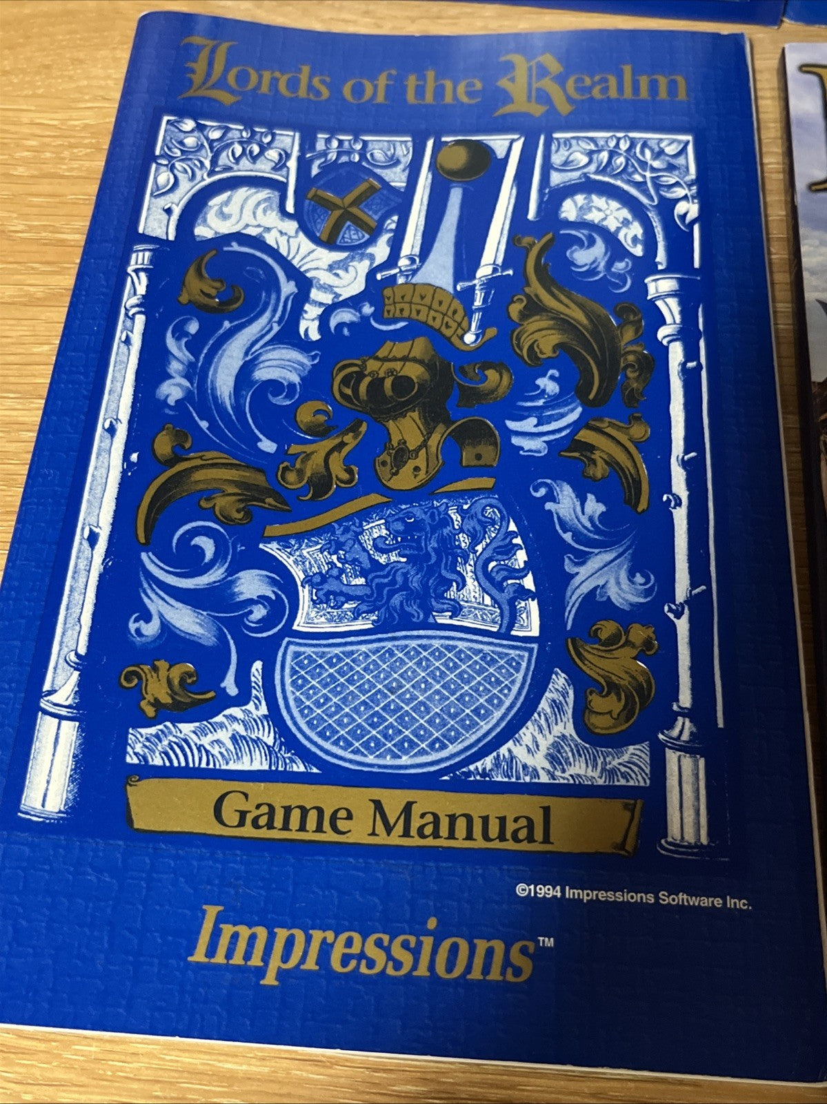 Lords of the RealmLot 4 Game Manual, Technical supplement & Tutorial & More