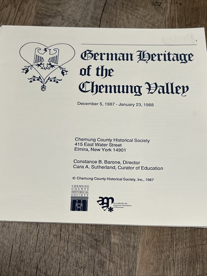 German Heritage of the Chemung Valley