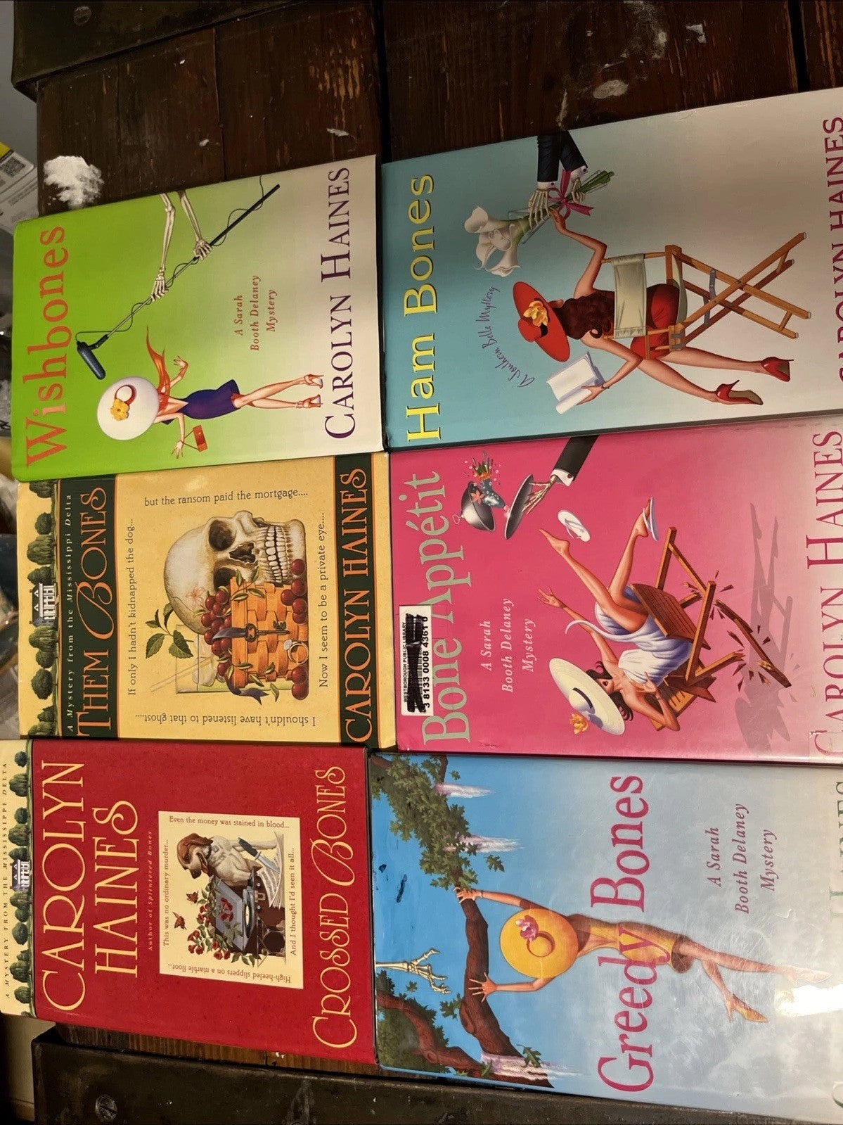 carolyn haines books Lot of 7 sarah delaney & A Southern Belle Mystery