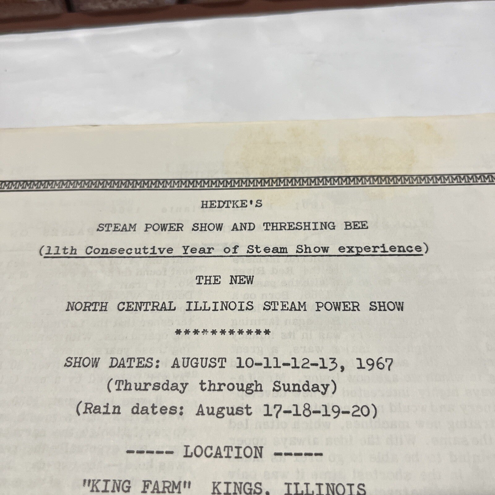 VT Engineers and Engines News Paper May -June 1967 Vol. 13 No 1 Acceptable Cond