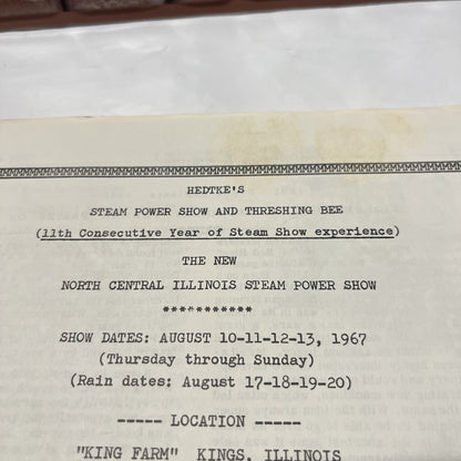 VT Engineers and Engines News Paper May -June 1967 Vol. 13 No 1 Acceptable Cond