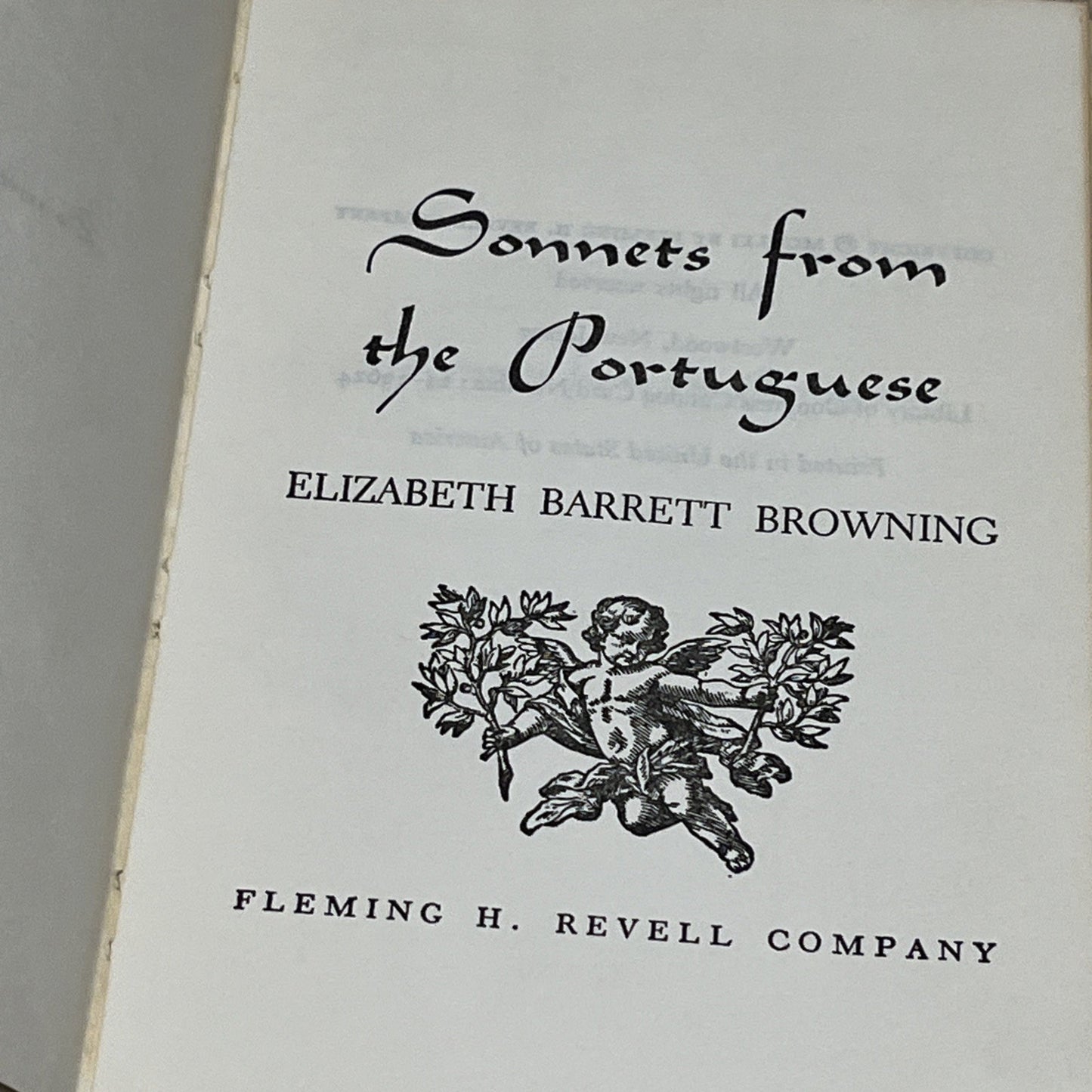 Sonnets From the Portuguese Elizabeth Barrett Browning all Inspirational..  1961