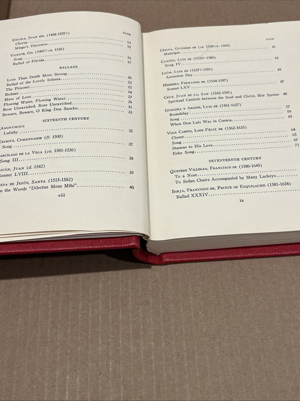 Translations from Hispanic Poets Hispanic Notes & Monographs 1938 Ex Lib