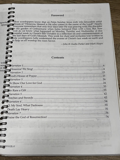 Forsaken Remembering the Last Days of Christ; Mark Hayes, John Parker