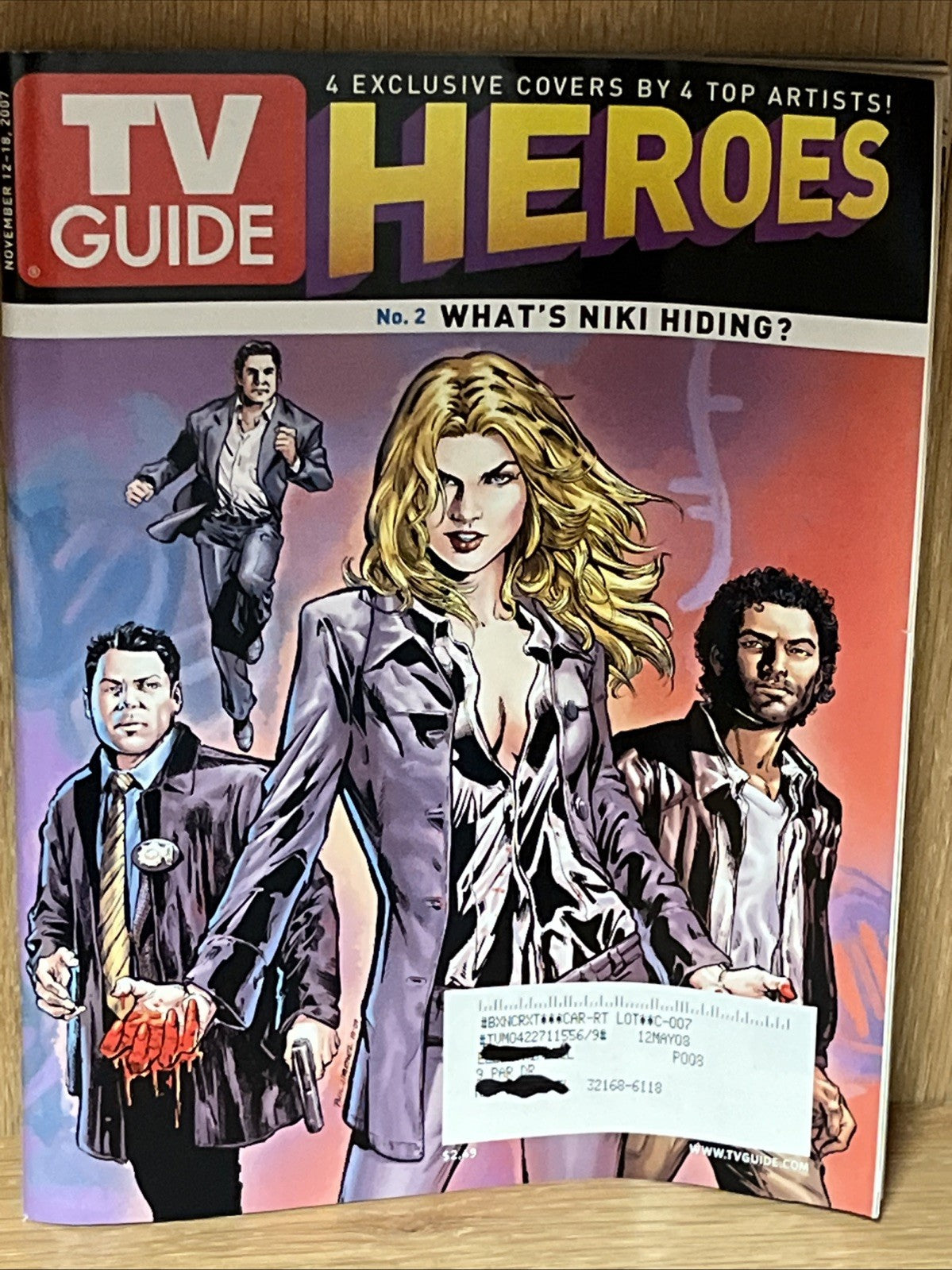 TV Guide Heroes Magazine No.2 Nov 12-18, 2007  Collector's Issue What Niki ..