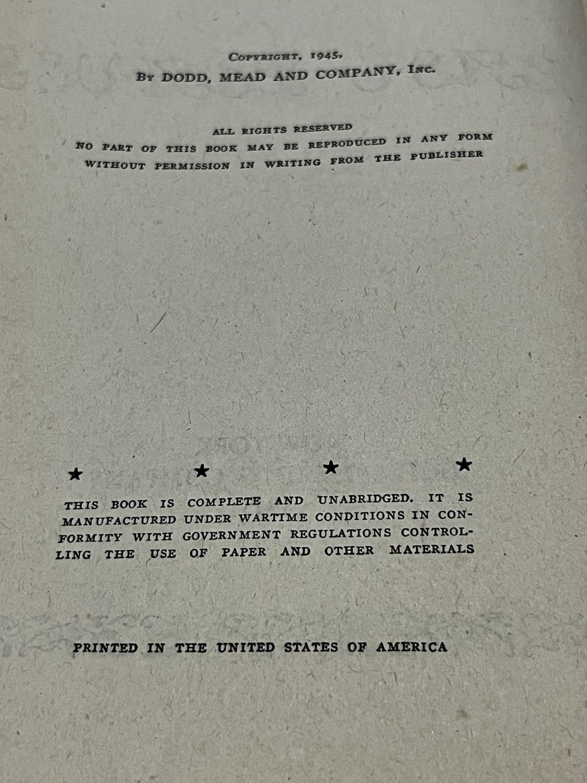 Stephen Leacock :  Last Leaves by Stephen Leacock First Edition 1945 Hardcover