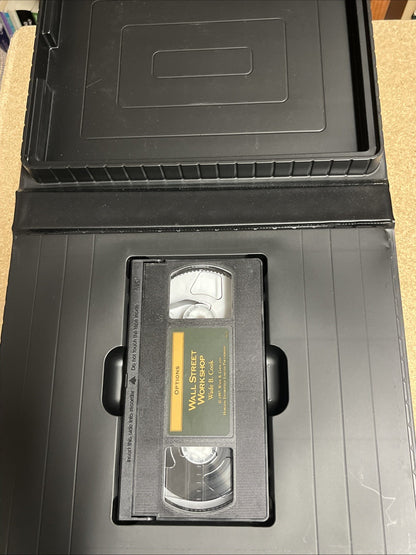 Wall Street Investing Workshop 6 Lot 7 VHS Cassette &3 Workbook Wade Cook