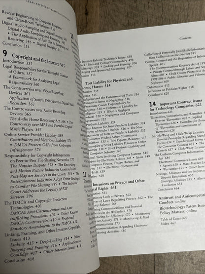 Legal Aspects of Managing Technology 4th Edition Burgunder, Lee B.