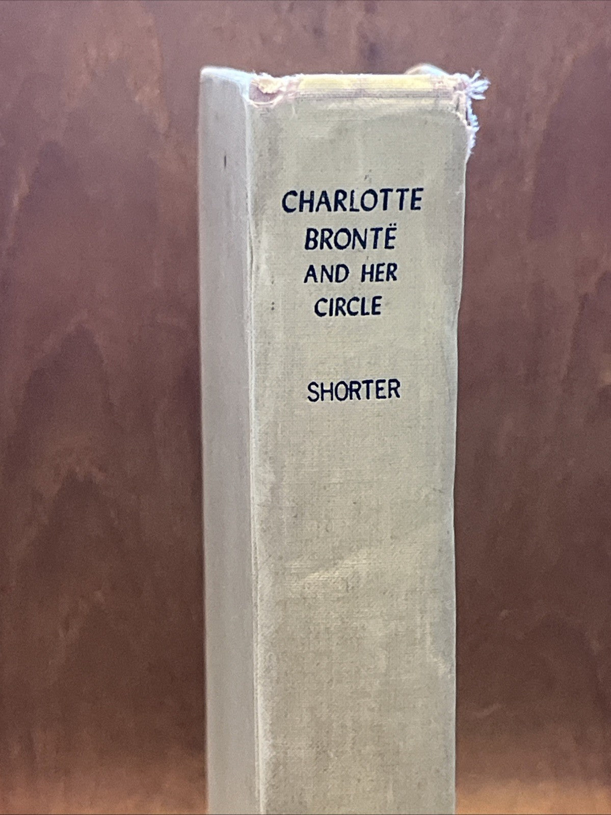 Charlotte Bronte and Her Circle (reprint Hc 1970 ex-lib ) by Shorter Clement K