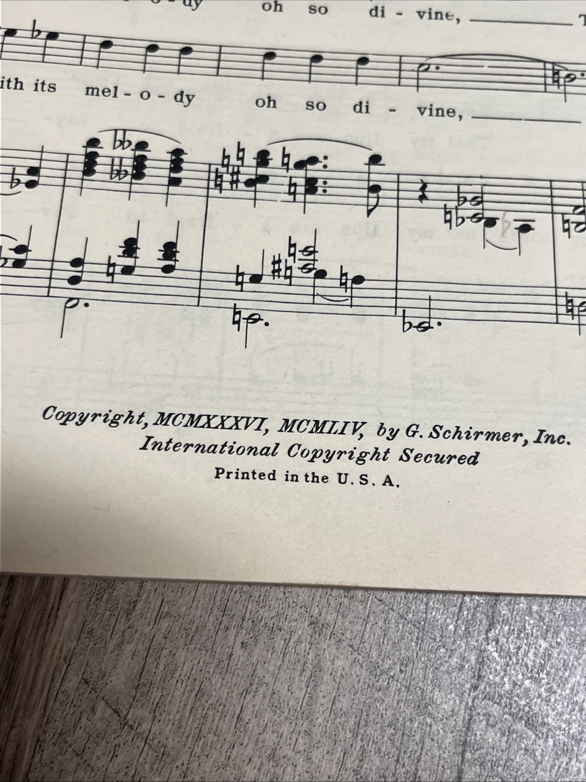 Schirmer’s Favorite Secular Duets For Various Voices - Song Book 1954