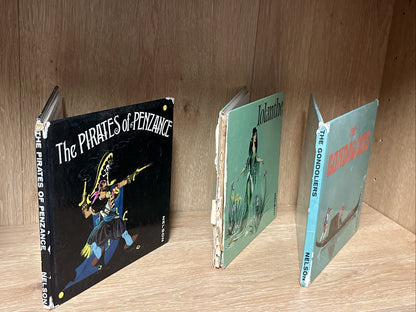 Lot of 3 The Gondoliers, Lolanthe, The Pirates..W.S. Gilbert and Arthur Sullivan