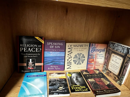 Christian Book Lot of 5Lbs Religion Book 9 RANDOM MIX