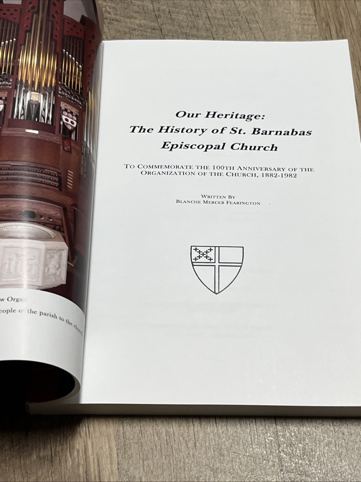Our Heritage: The History Of St. Barnabas Episcopal Church Blanche Mercer Feaarg