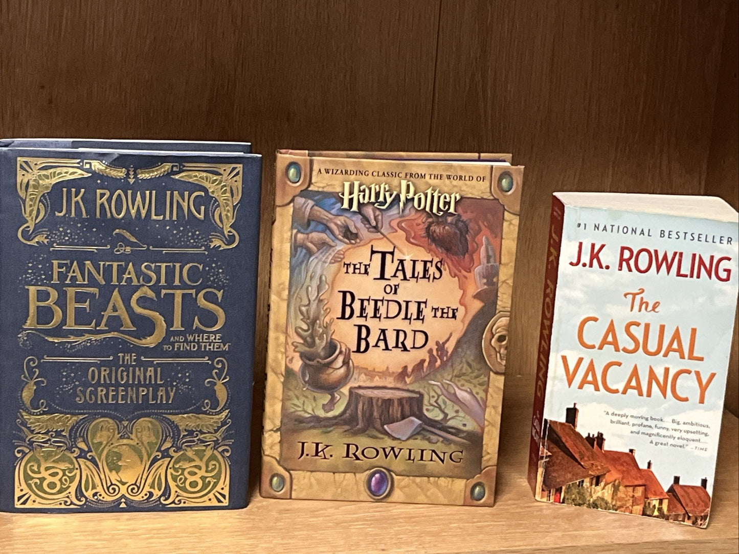 J.K Rowling ,The Tales Of Beedie The Bard & Fantastic Beasts and Where to Find..