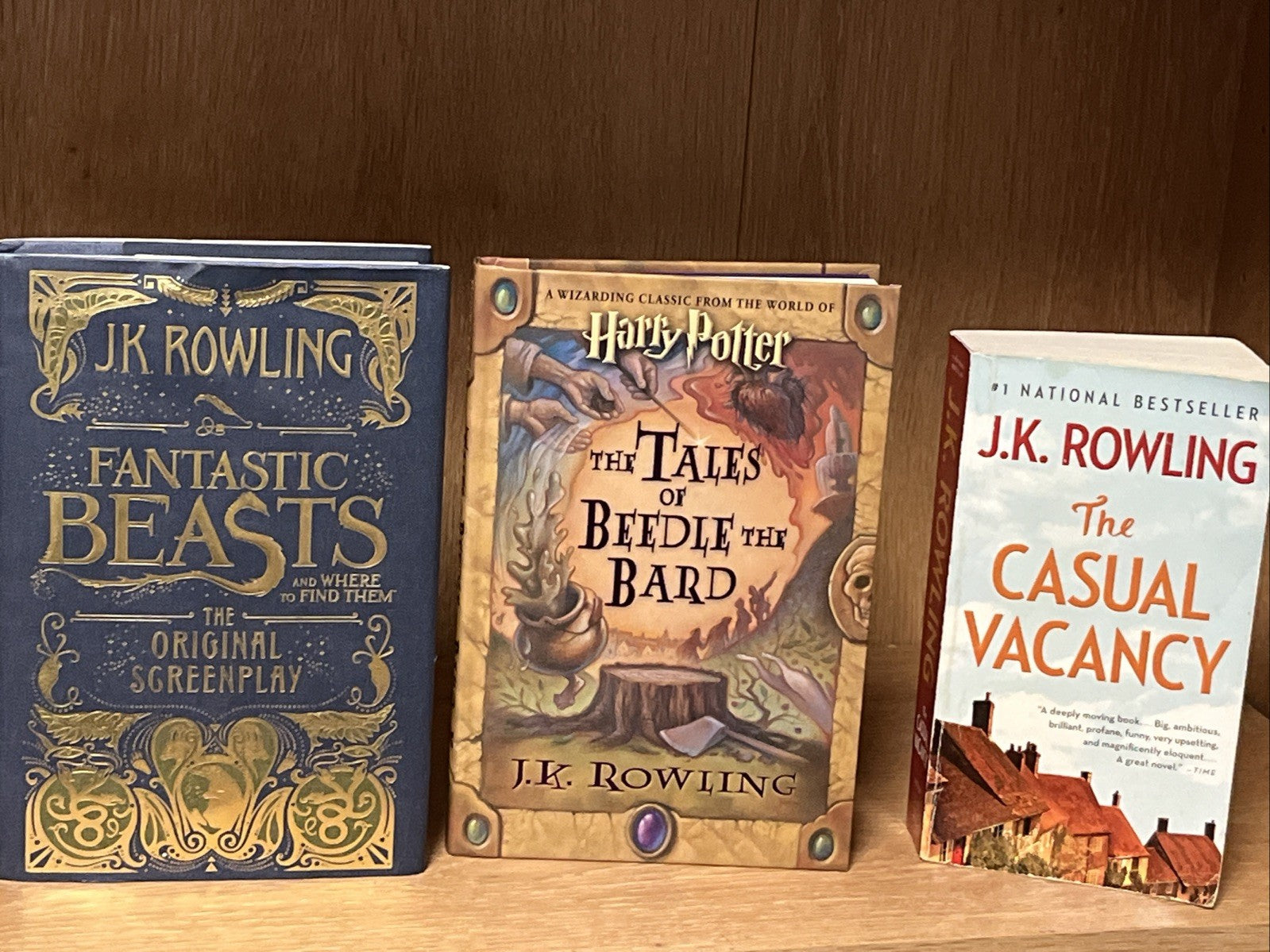 J.K Rowling ,The Tales Of Beedie The Bard & Fantastic Beasts and Where to Find..